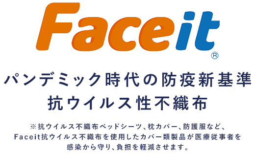 ISO18184抗ウイルス性不織布使用二次汚染予防マスク